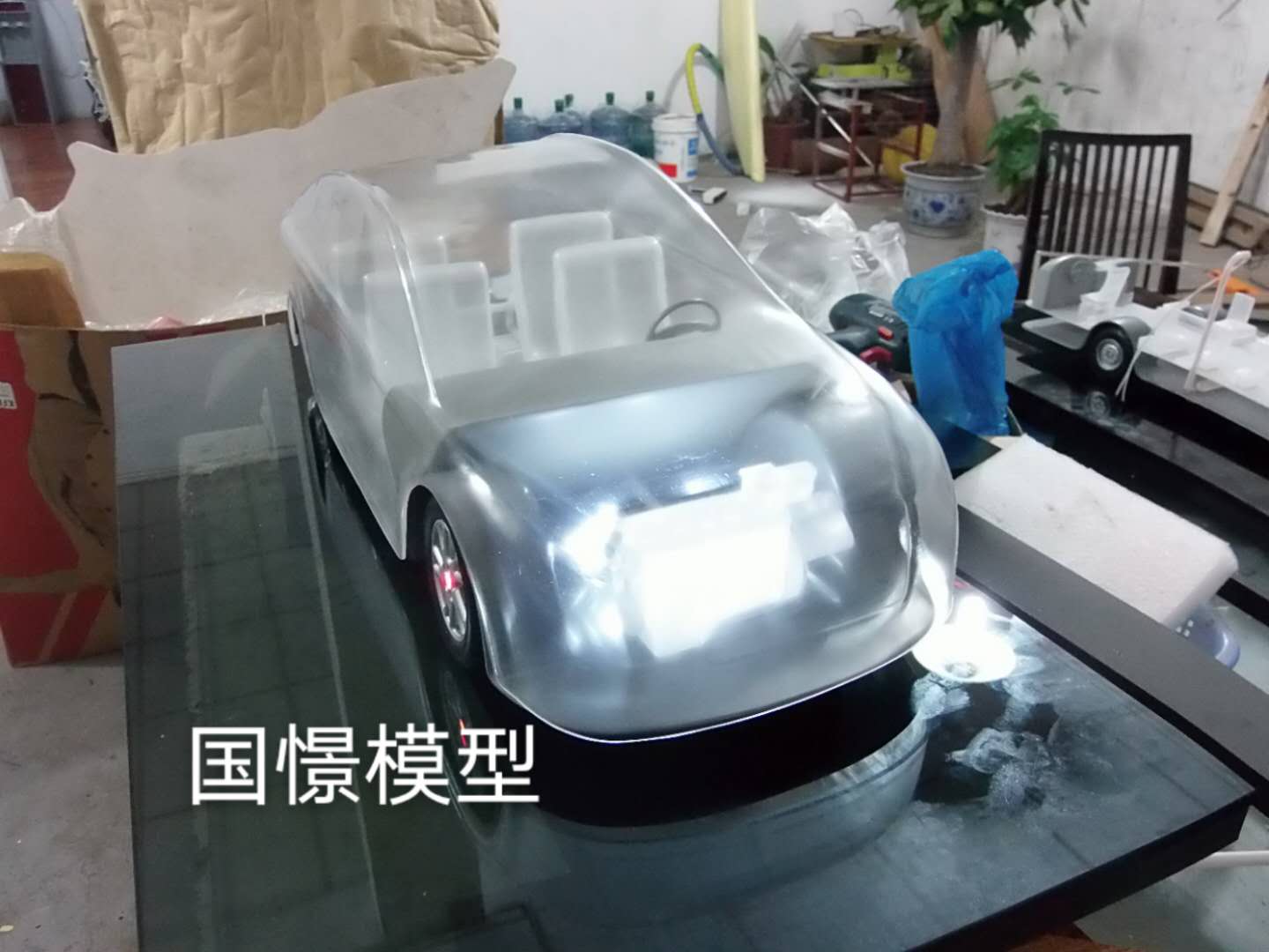 宁河区透明车模型