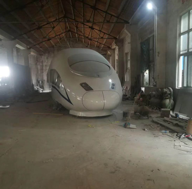 宁河区高铁模型