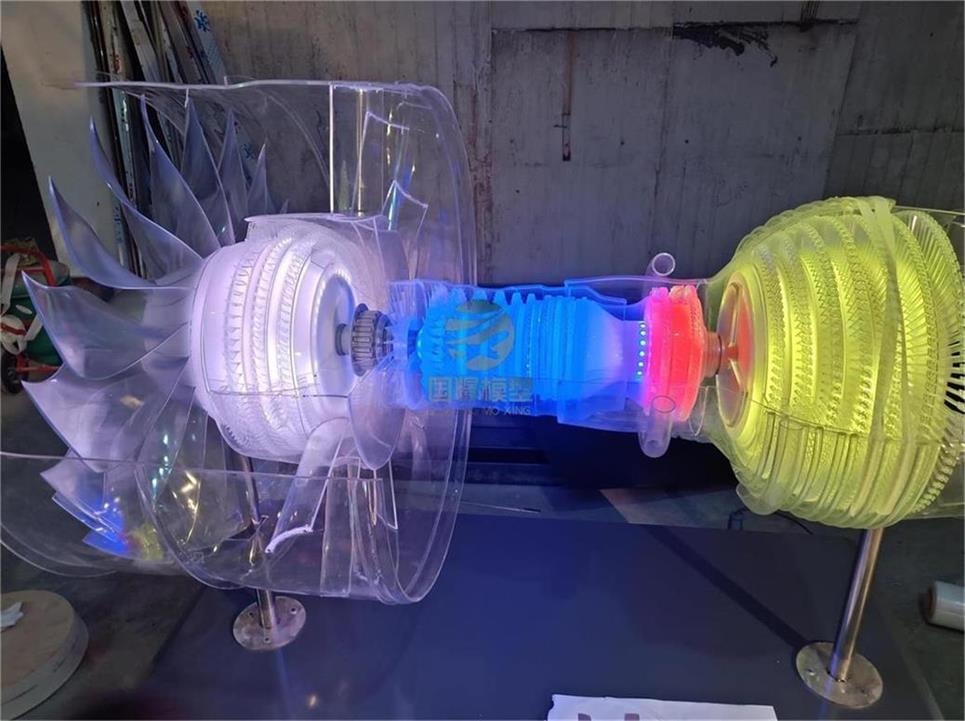 宁河区飞机发动机模型